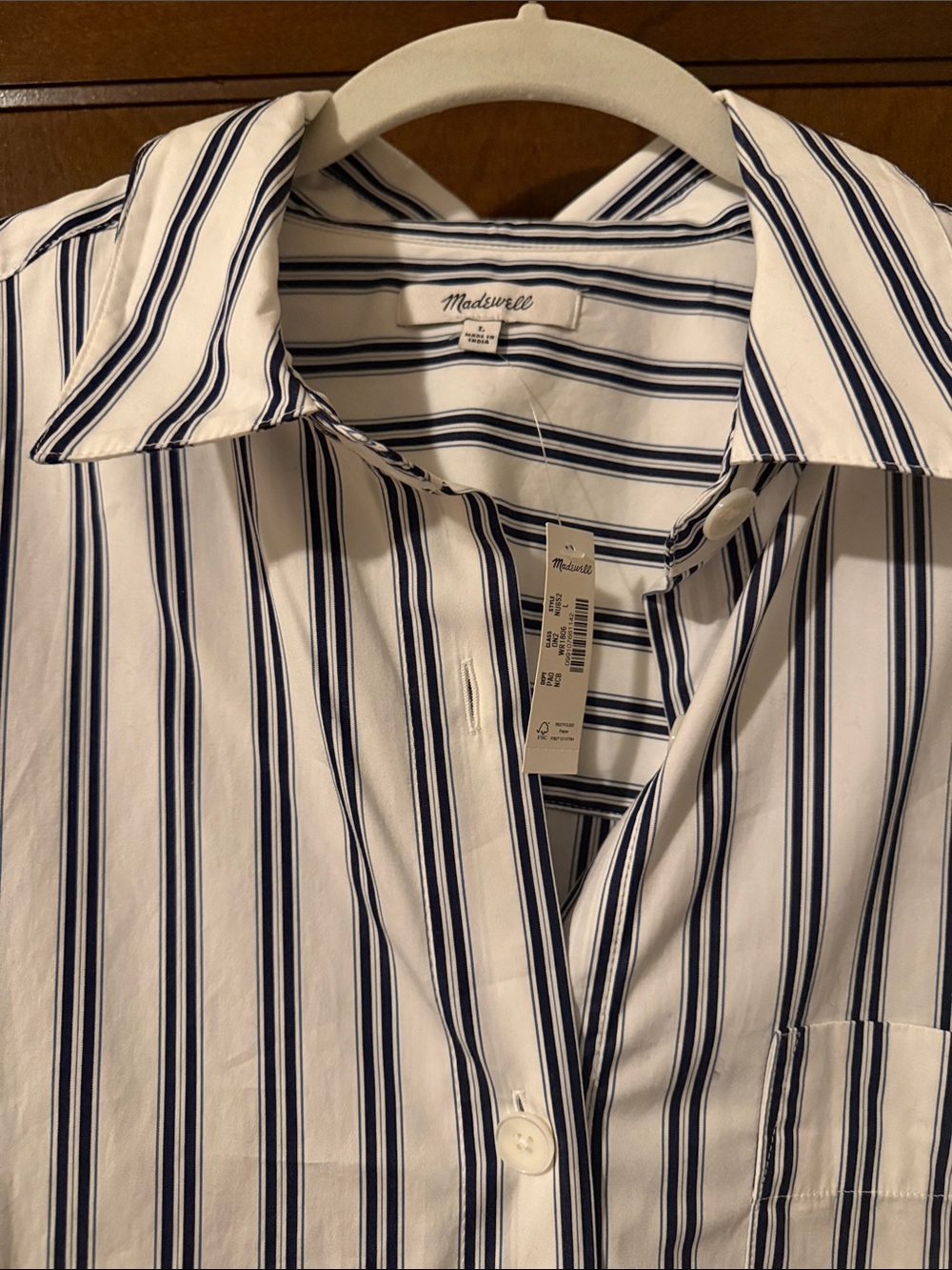Madewell Straight Hem Shirt - Picture 8 of 9